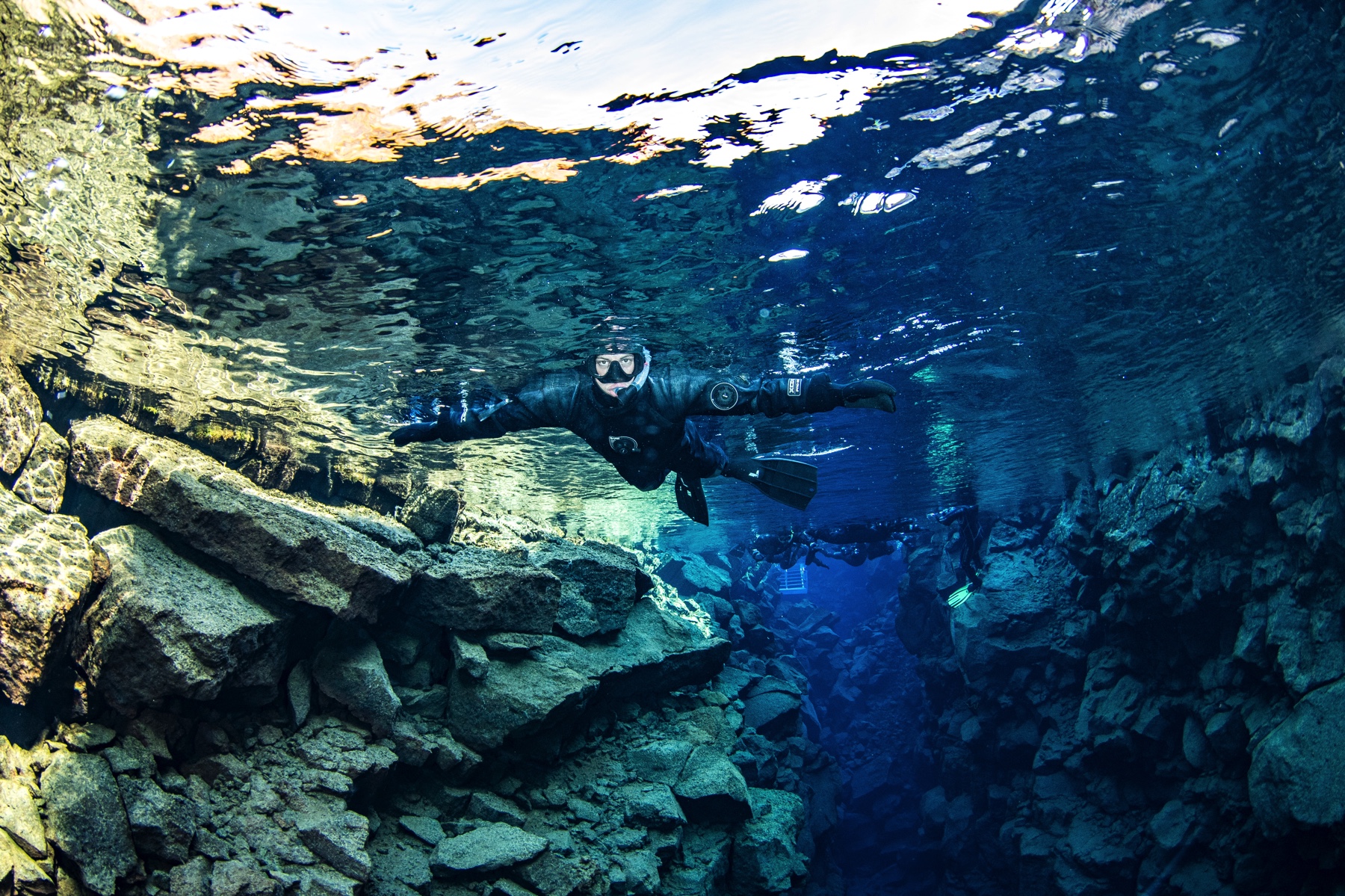 Private snorkeling Silfra tour with DIVE.IS in Iceland