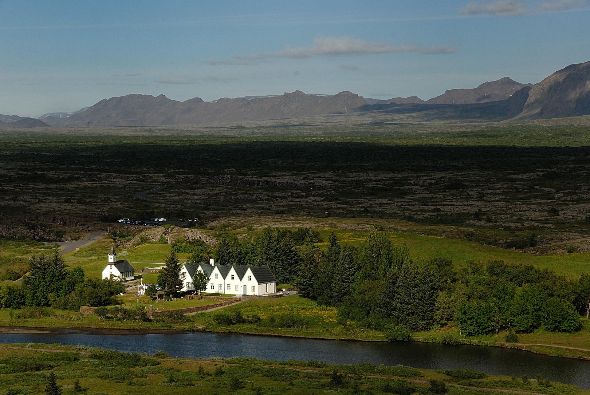 Thingvellir National Park, a dive site in Iceland