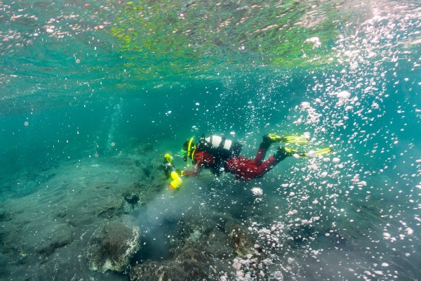 Private hot spring diving tour with DIVE.IS, Iceland