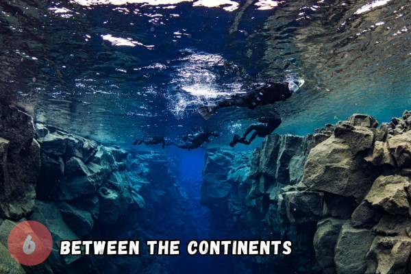 dive.is hot and cold silfra snorkeling between the tectonic plates between the continents