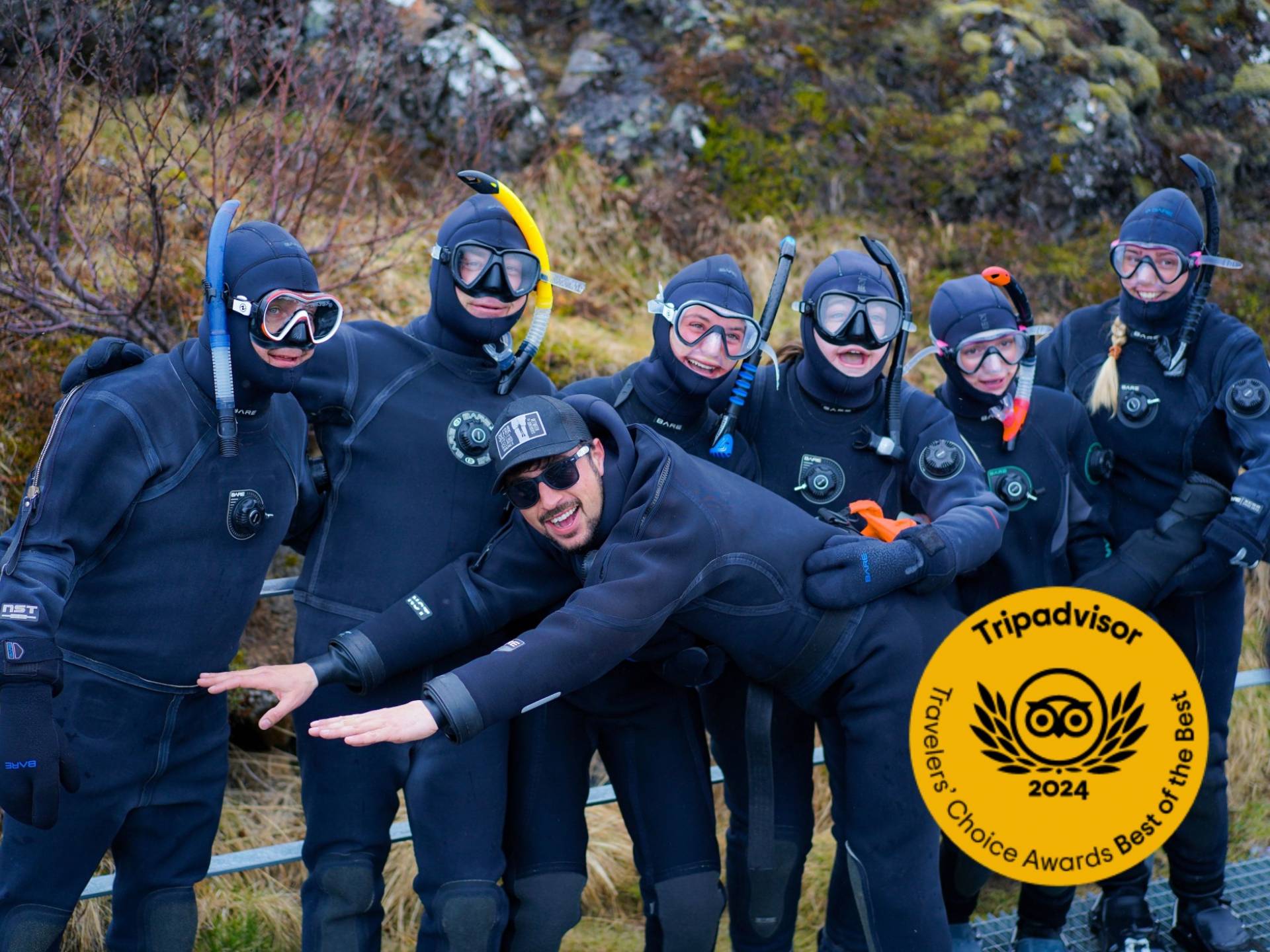 Dive.is DIVE.IS Top Rated Best of the Best by Triptripadvisor in Silfra Iceland